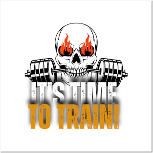 It's Time to train ! Posters and Art